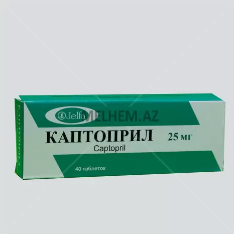 CAPTOPRİL - KAPTOPRİL 25 mq
